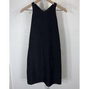 Beyond Yoga Spacedye Refocus Dress Size Medium Black Heather